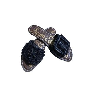 SAM EDELMAN gabriela woven slide sandal  Sz 5